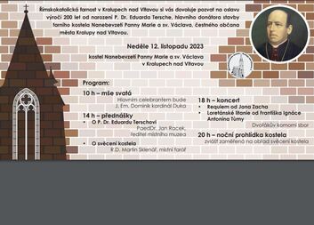 Oslava výročí narození P. Dr. Eduarda Tersche