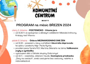 Program KC na březen